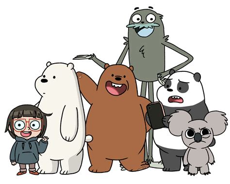 we bare bears characters|we bare bears tall guy.